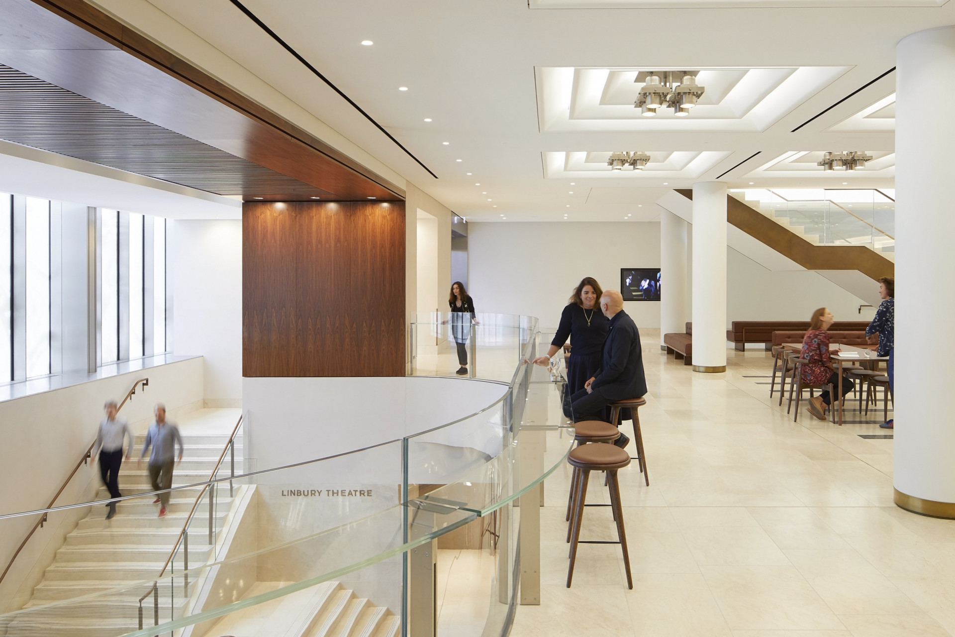 Royal Opera House cafe atrium