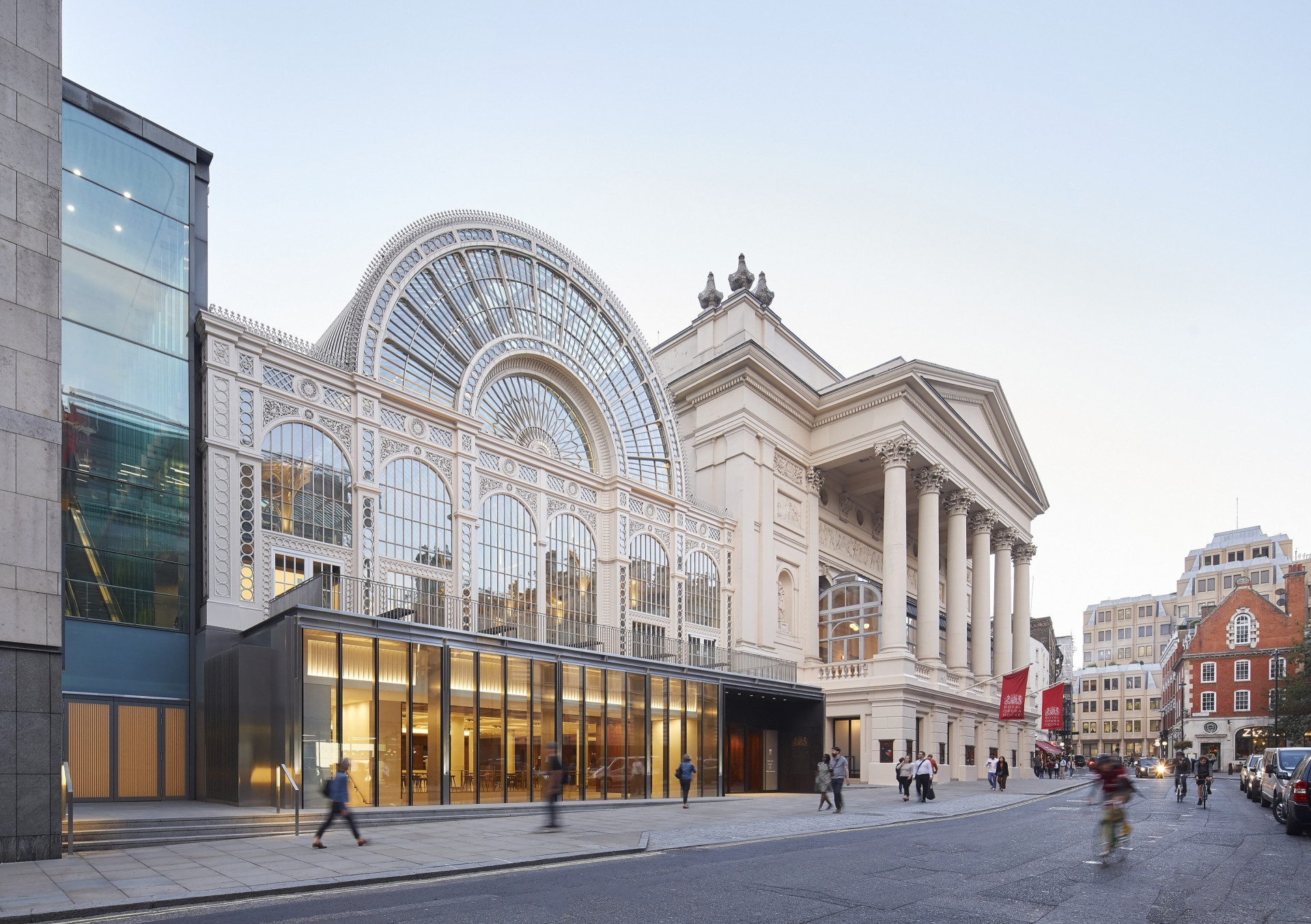 Royal Opera House grand entrance