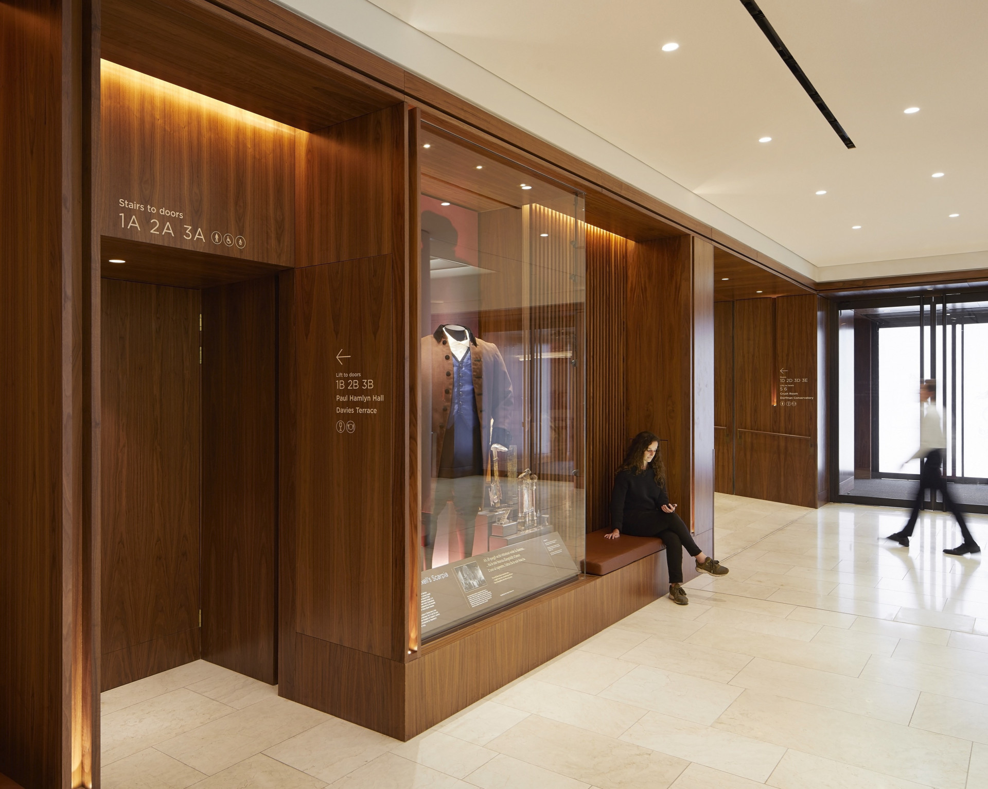 Royal Opera House gold vinyl on wood panel