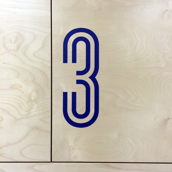 The Castle Centre vinyl floor level