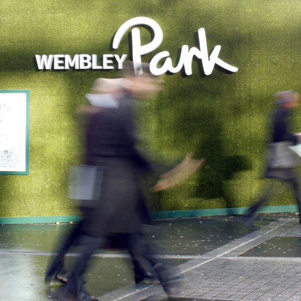 Wembley Park entrance letters