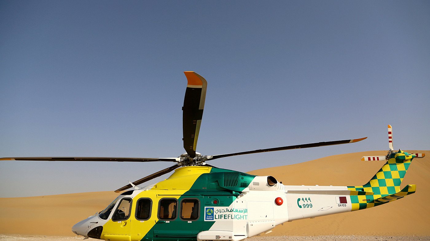 Taking Hamad Medical to the skies