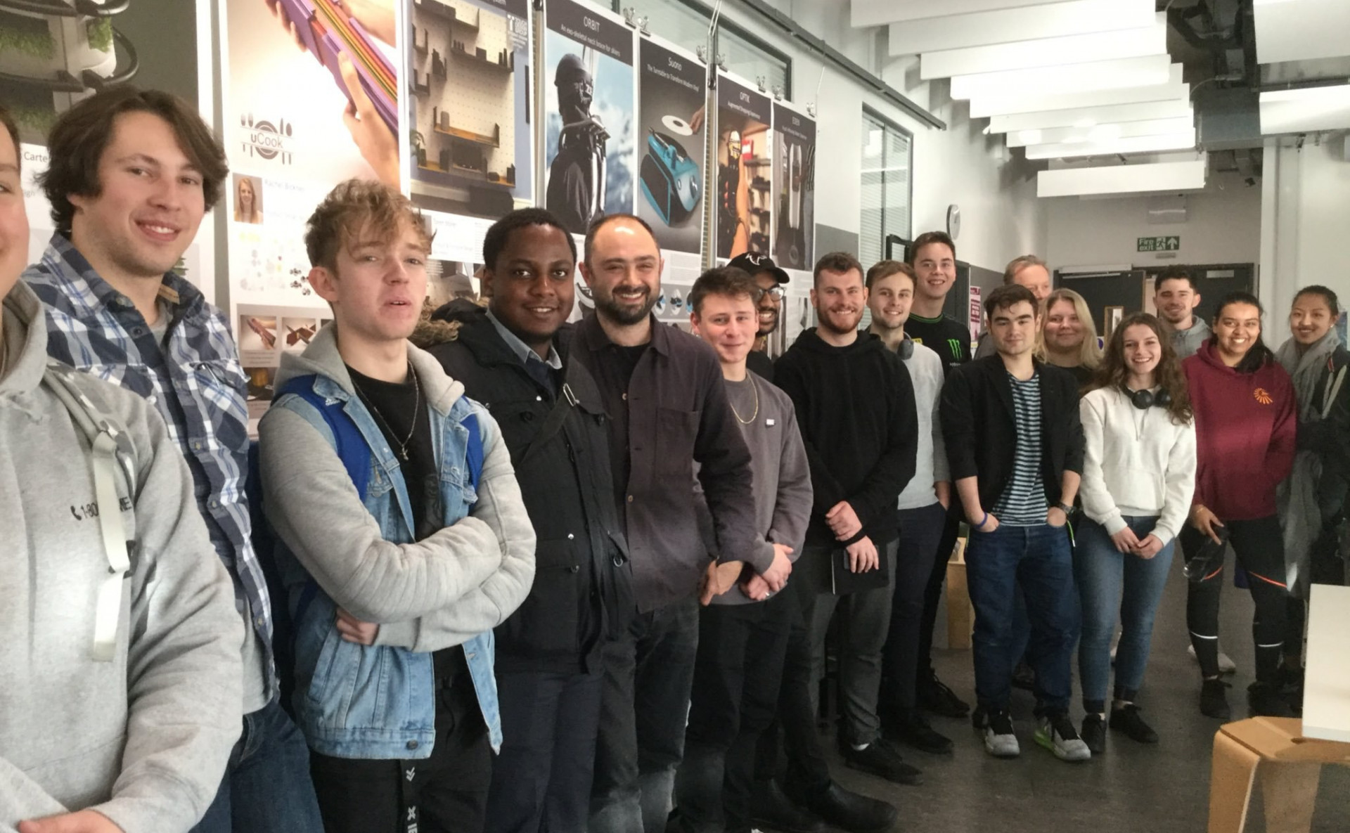 Paul Garratt talk to students at De Montfort University