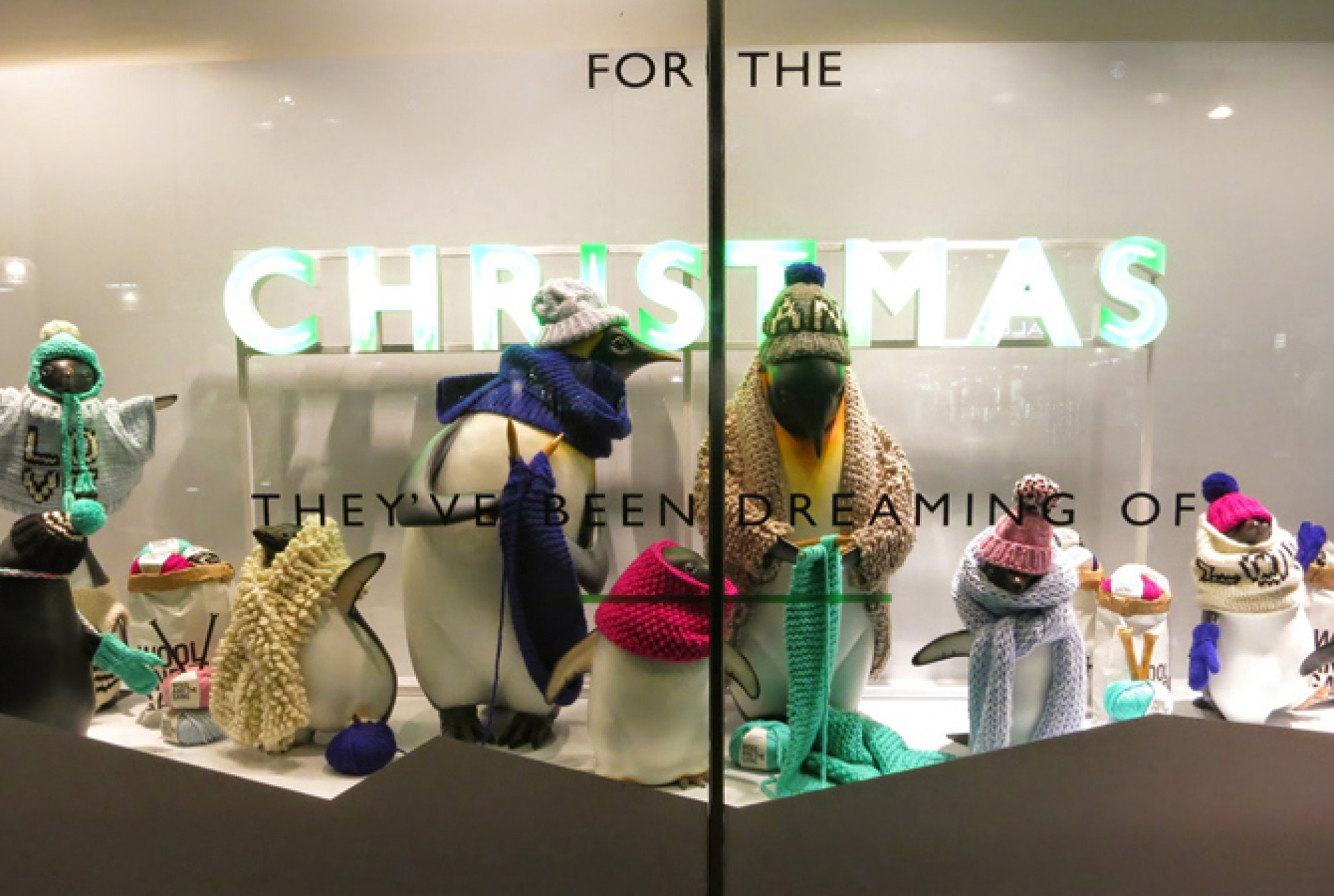 John Lewis Christmas window display - Endpoint