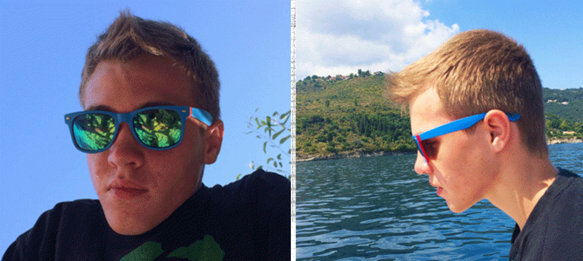 15 year old boy in sunglasses - Endpoint