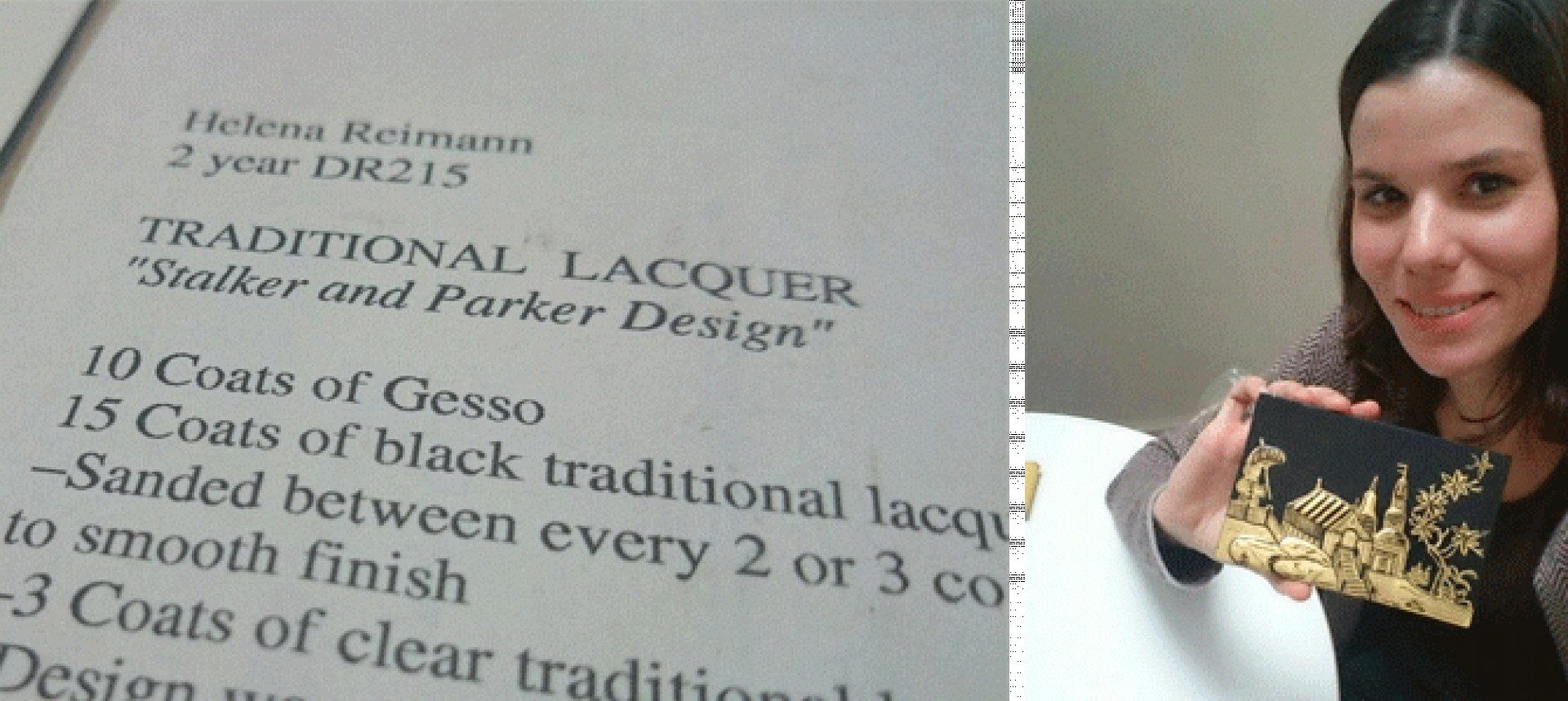 Traditional Lacquer Japanning - Endpoint