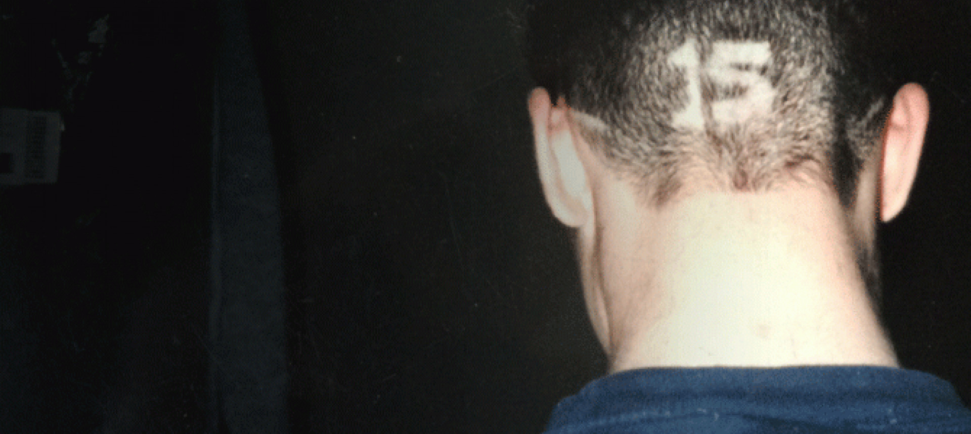 number "15" shaved into hair - Endpoint