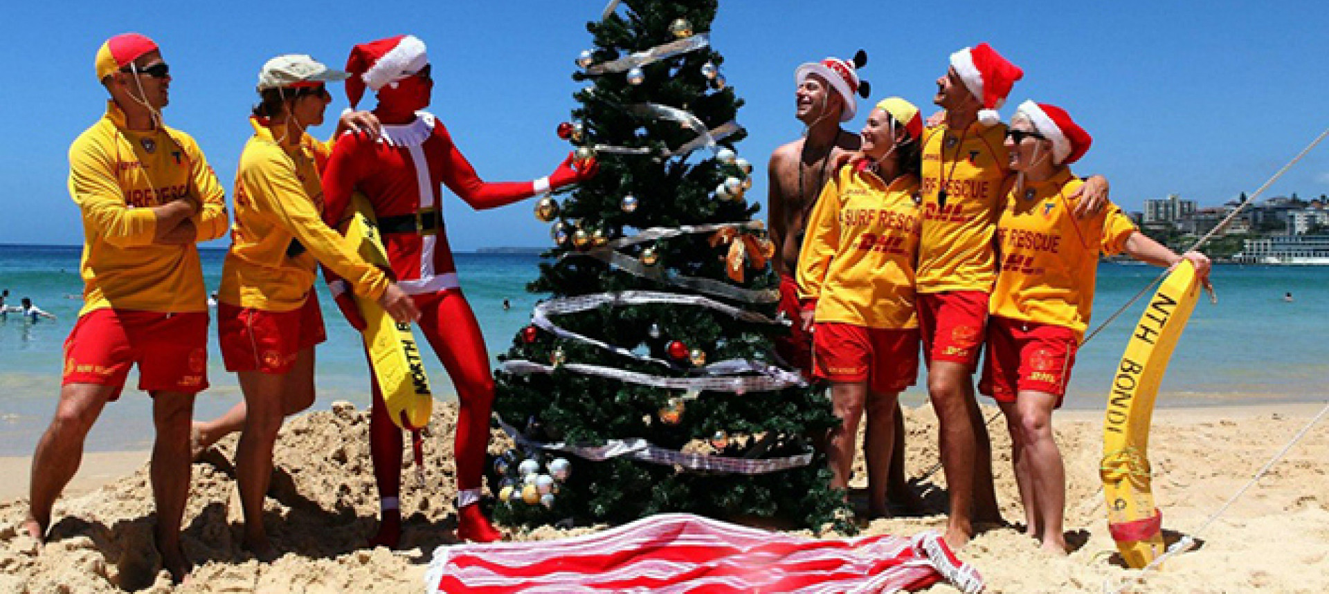 Christmas tree on the beach - Endpoint