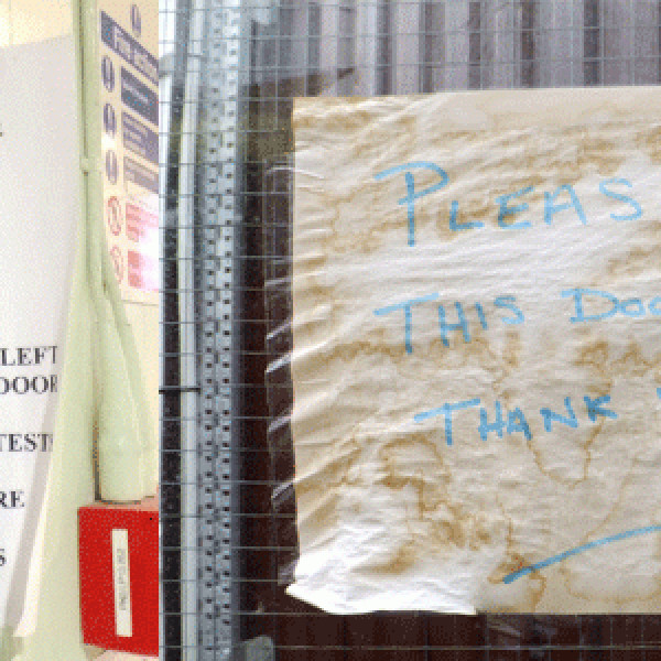 Handmade paper signs - Endpoint