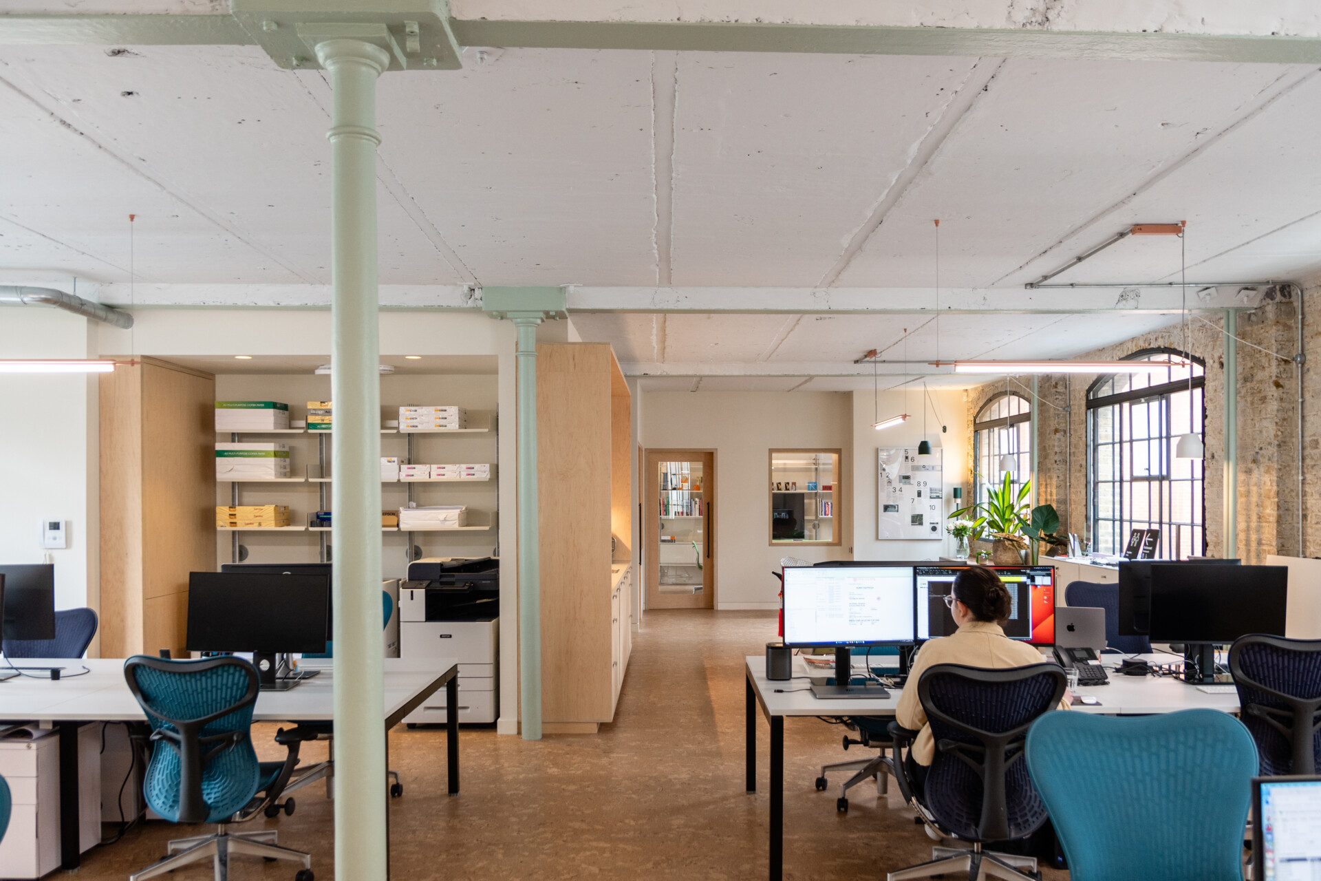 Office layout of the Endpoint London studio