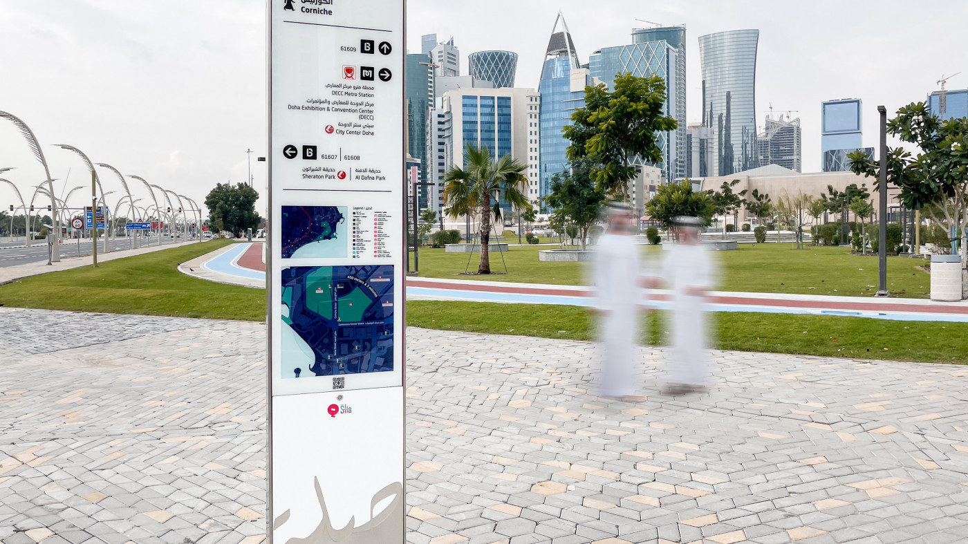 The cohesive wayfinding strategy behind Qatar’s integrated public transport system