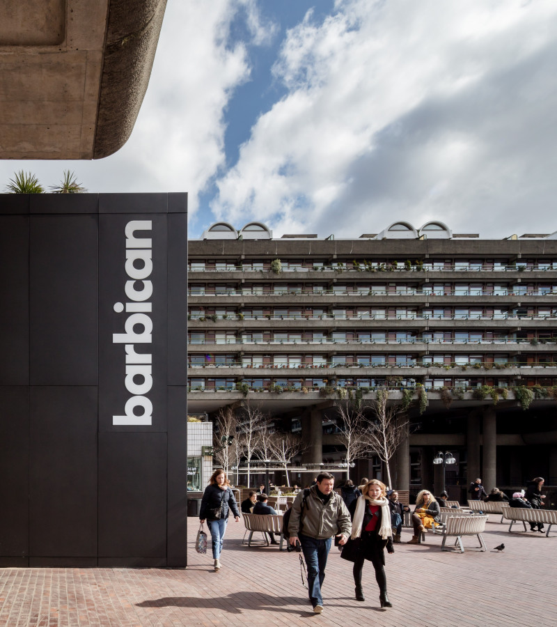 Barbican giant monolith