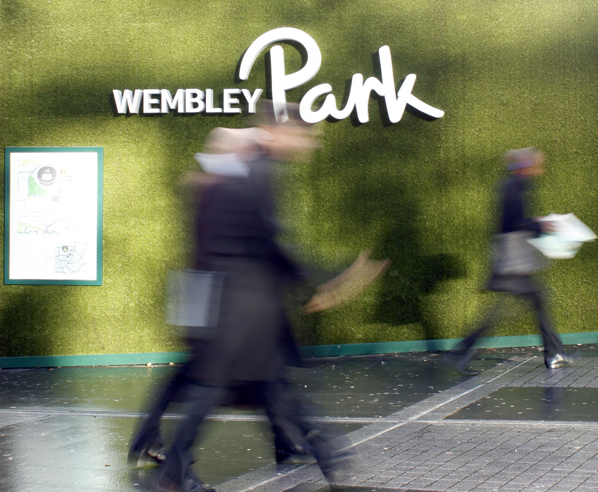 Wembley Park entrance letters